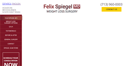 Desktop Screenshot of felixspiegelmd.com